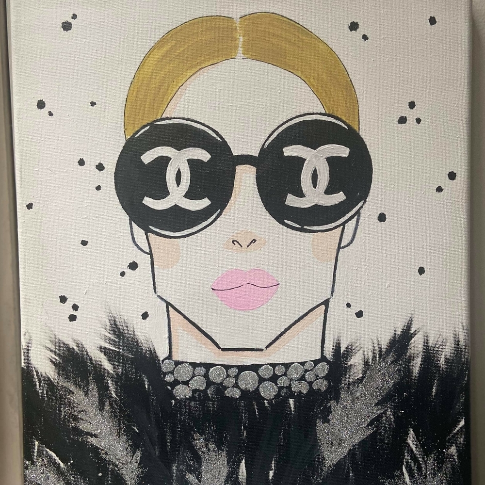 Custom Fashion canvas, pick your style & colors !